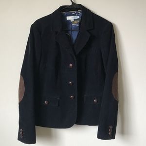 Boden Corduroy Jacket with Novelty London Print Lining Size 10